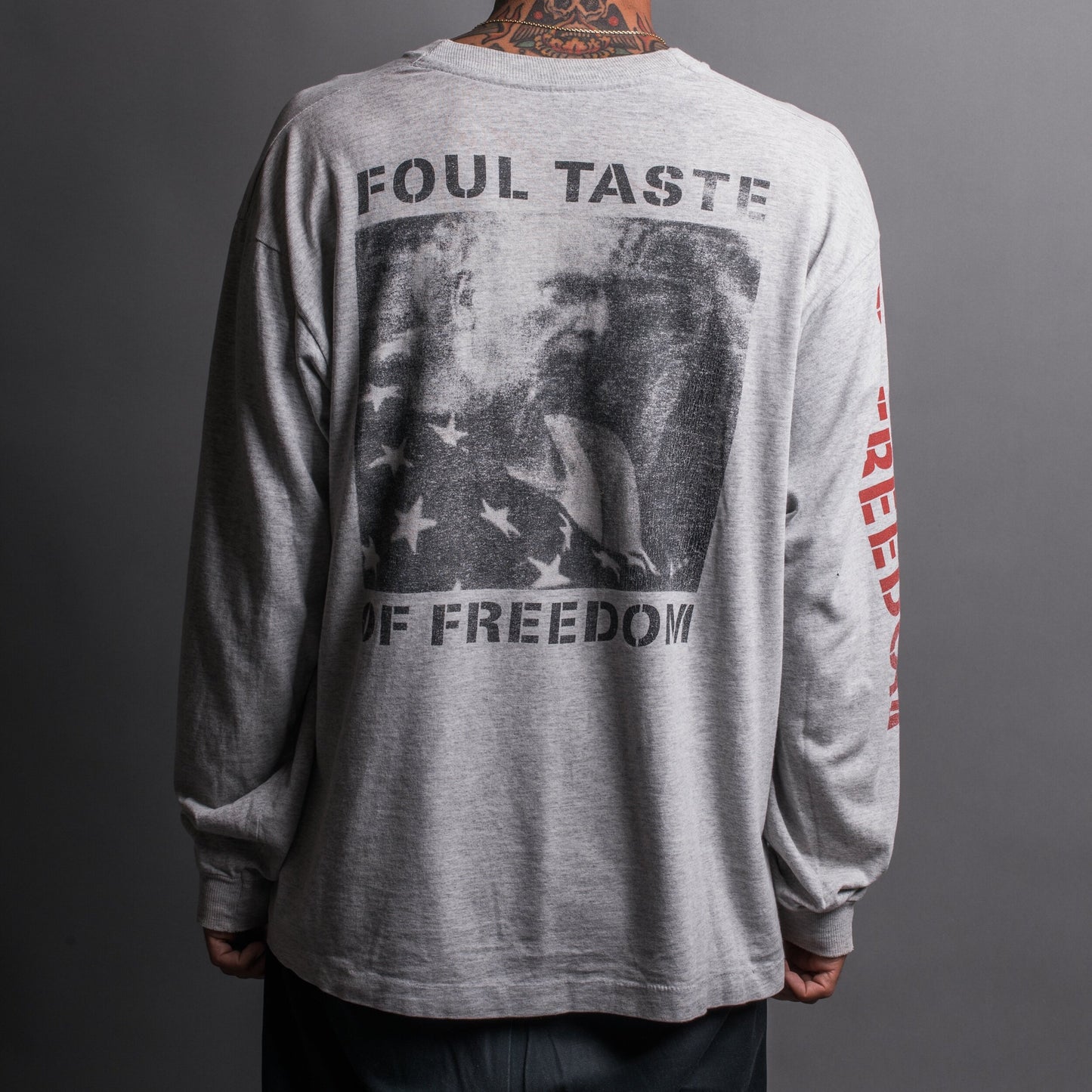 Vintage 90’s Pro-Pain Foul Taste Of Freedom Longsleeve