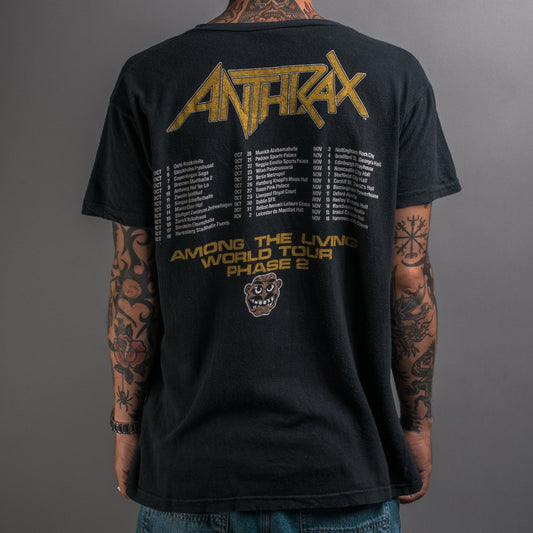 Vintage 1987 Anthrax Among the Living Tour T-Shirt