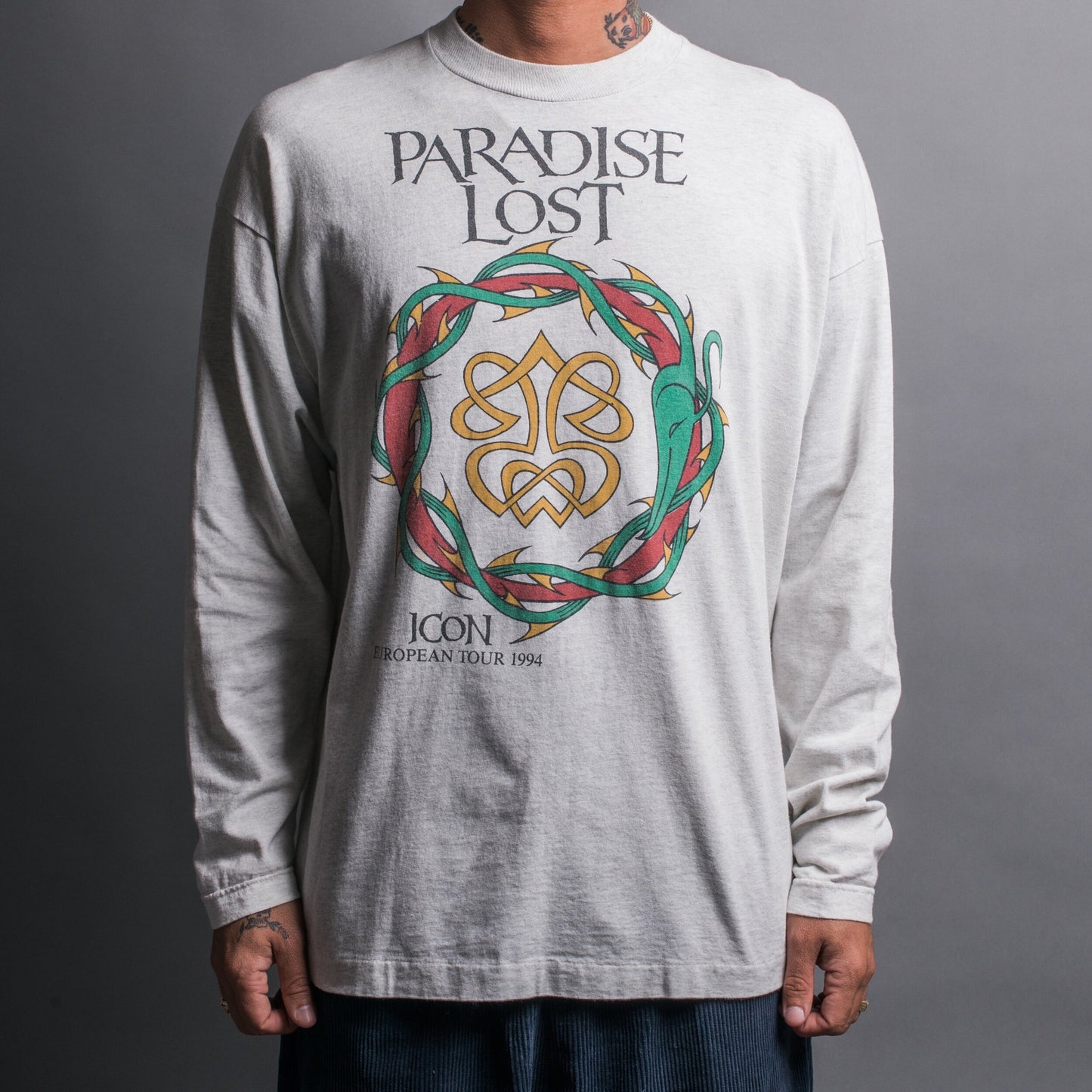 Vintage 1994 Paradise Lost Icon Tour Longsleeve