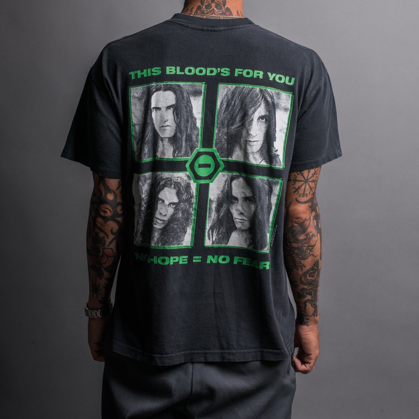 Vintage 1997 Type O Negative The Green Men T-Shirt