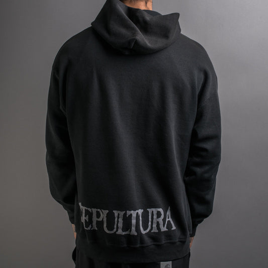 Vintage 1996 Sepultura Logo Hoodie