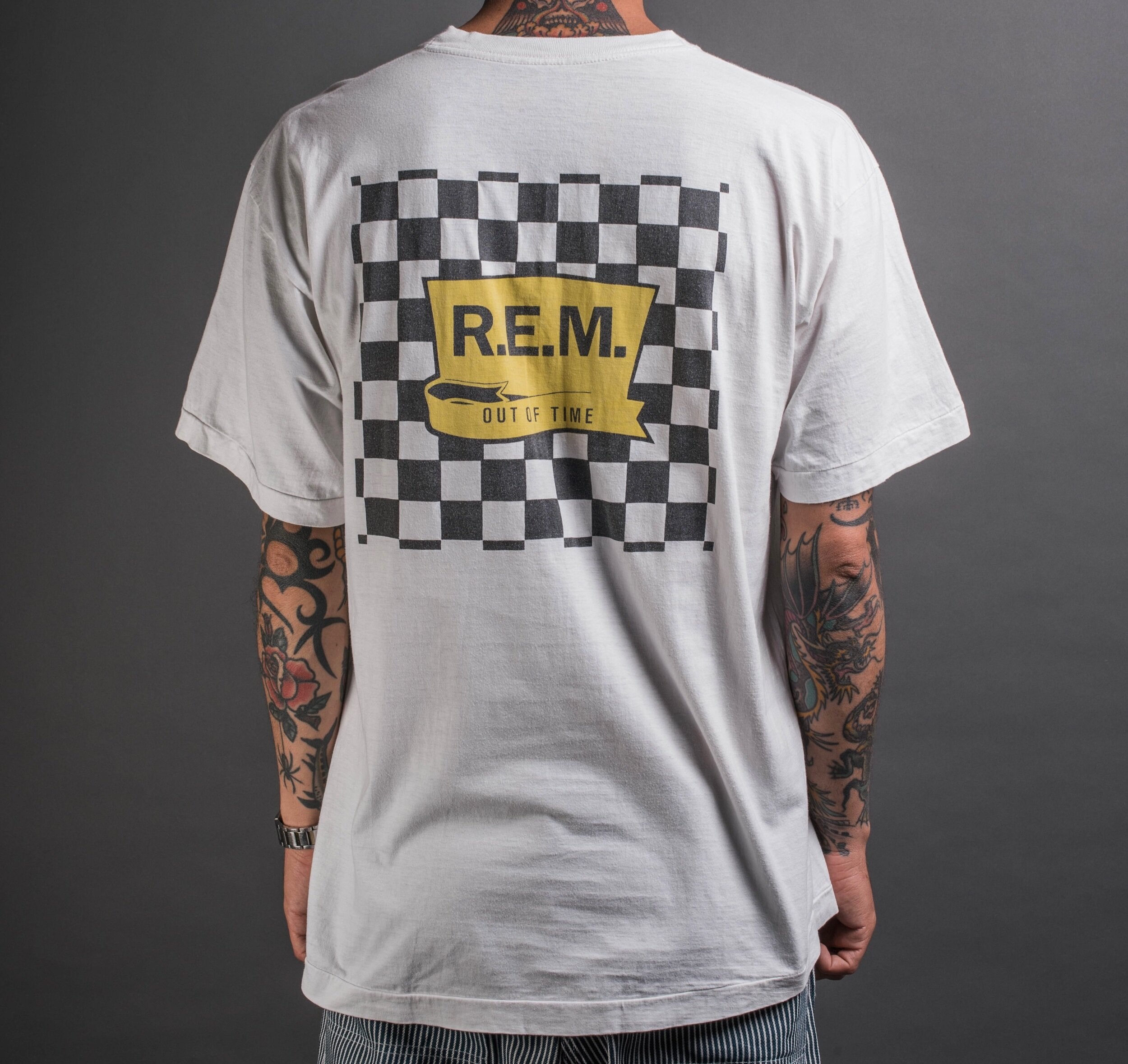 Vintage 90's R.E.M Out Of Time T-Shirt – Mills Vintage USA