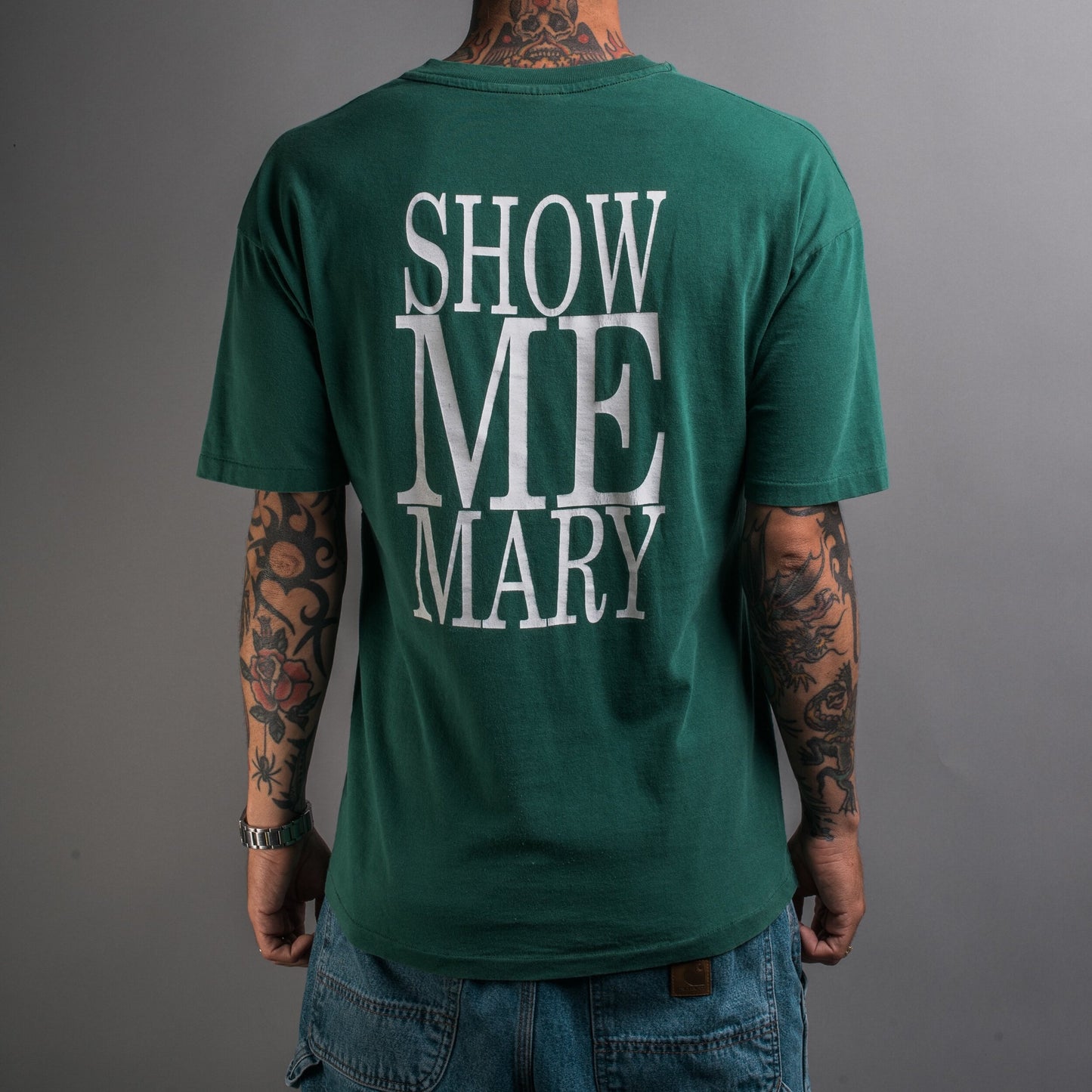 Vintage 1993 Catherine Wheel Show Me Mary T-Shirt