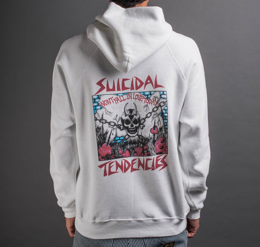 Vintage 80’s Suicidal Tendencies Won’t Fall In Love Today Hoodie