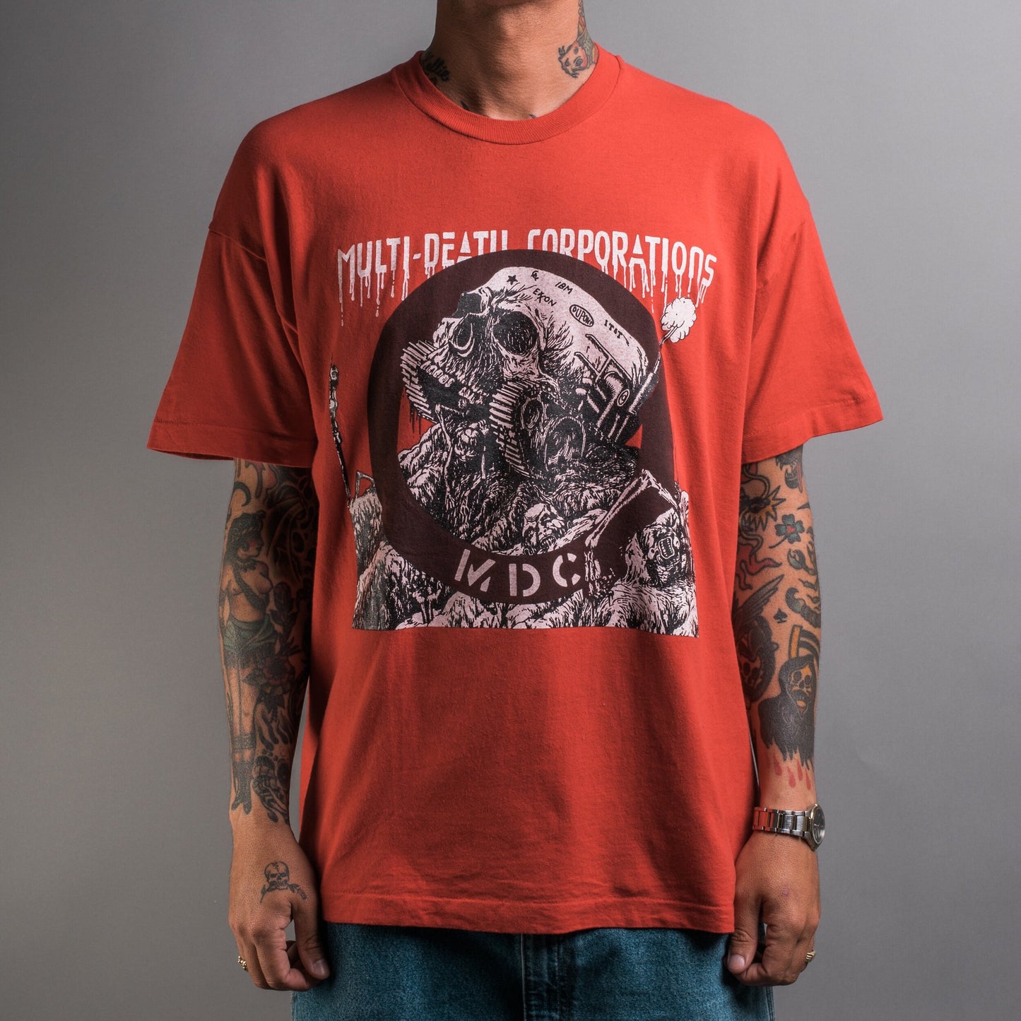 Vintage 90’s MDC Multi-Death Corporation T-Shirt