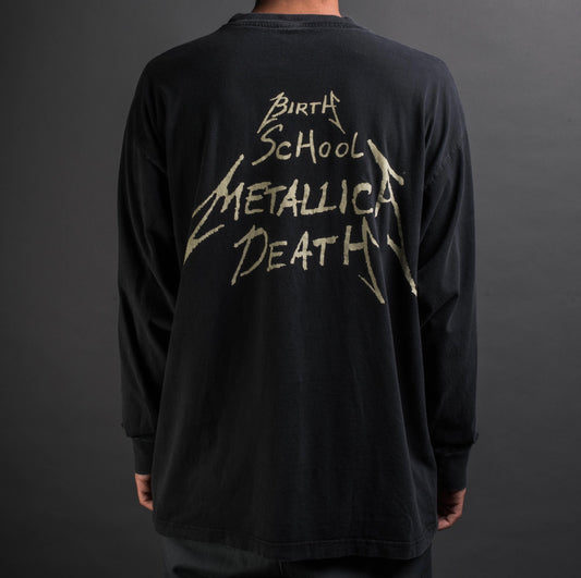 Vintage 90’s Metallica Birth School Death Longsleeve