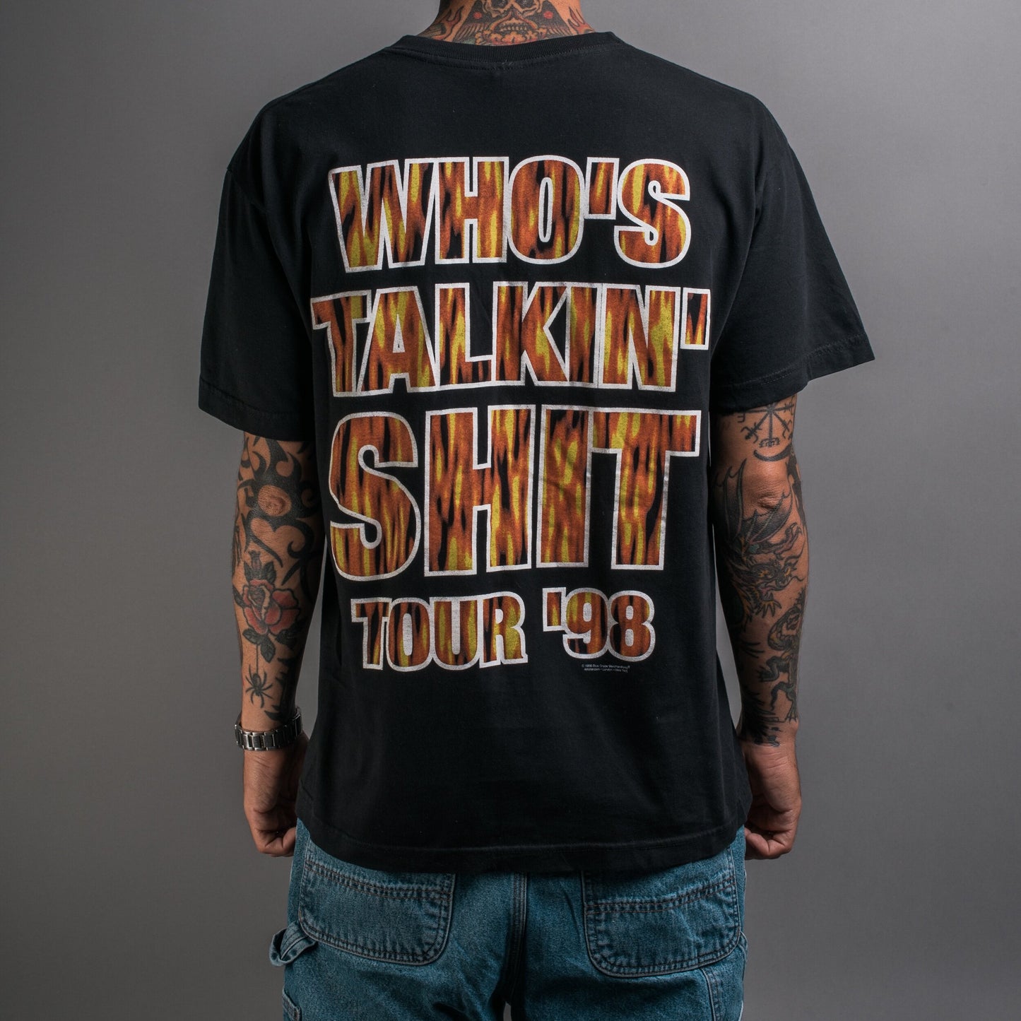 Vintage 1998 Life Of Agony Who’s Talkin’ Shit Tour T-Shirt