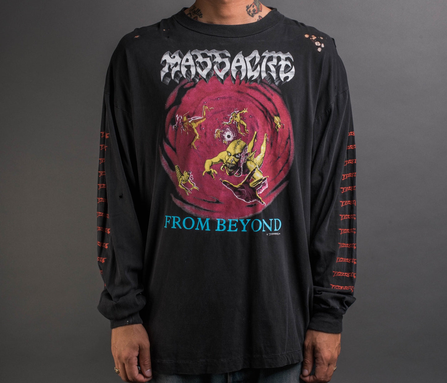 Vintage 1991 Massacre From Beyond Longsleeve