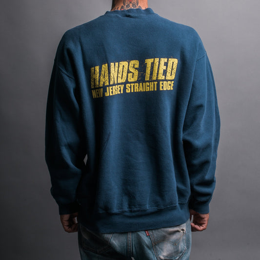 Vintage 90’s Hands Tied Equal Vision Records Sweatshirt