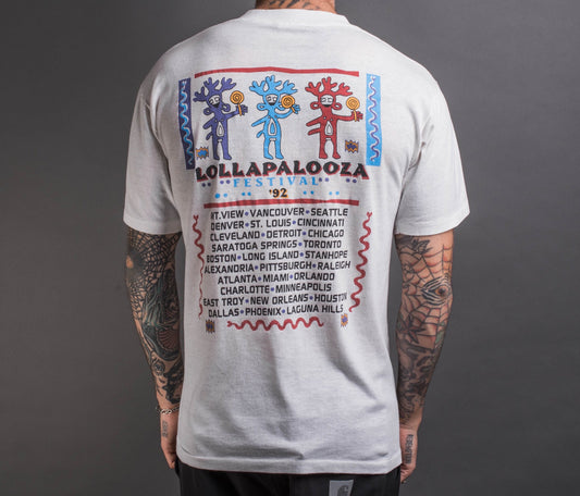 Vintage 1992 Lollapalooza Festival T-Shirt