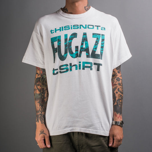 Vintage 90’s Fugazi “This Is Not A Fugazi tShirt” T-Shirt