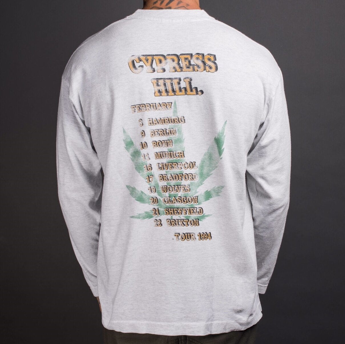 Vintage 1994 Cypress Hill Tour Longsleeve