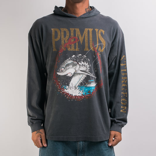 Vintage 90’s Primus The Ol’ Diamondback Sturgeon Hooded Longsleeve