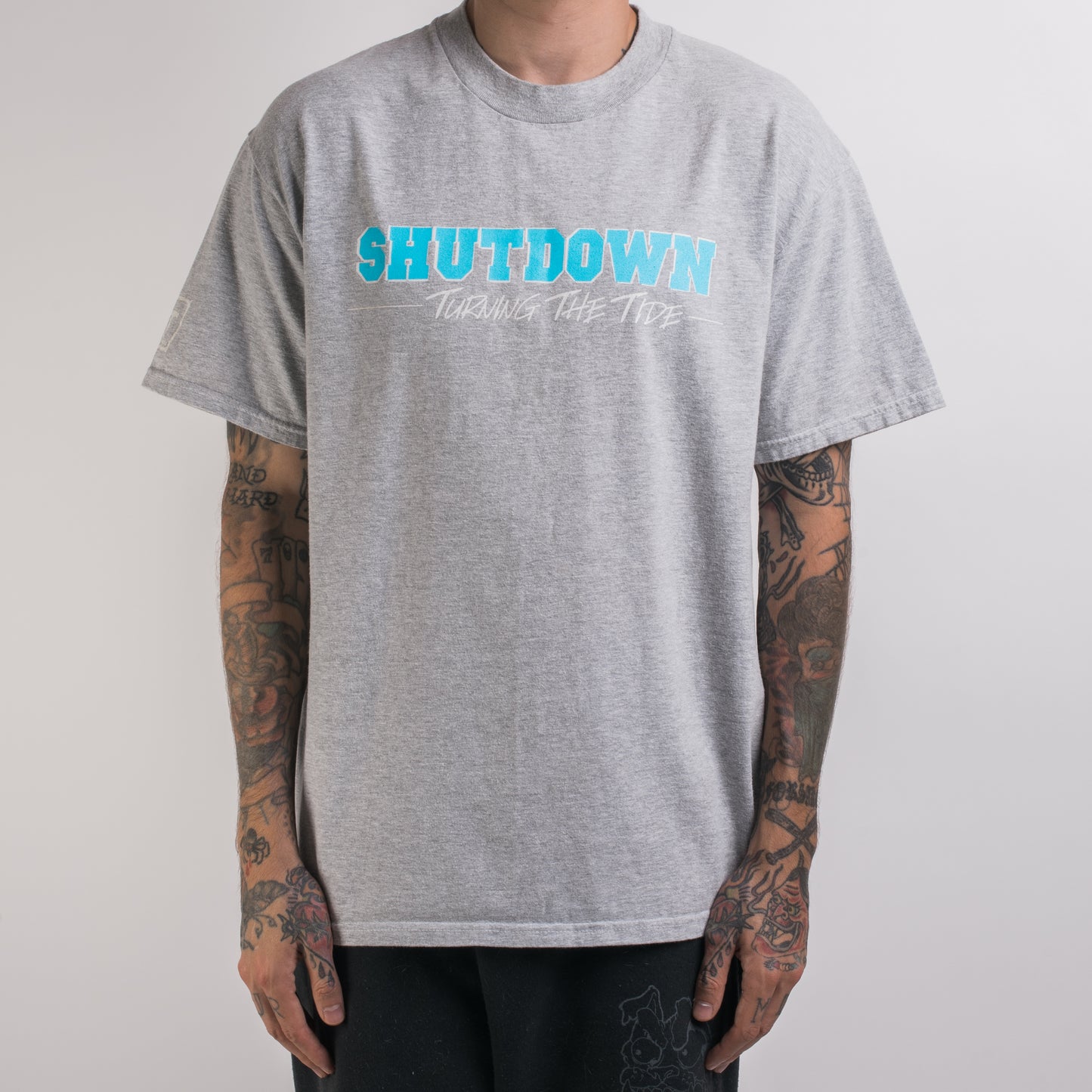 Vintage 90’s Shutdown Turning The Tide T-Shirt