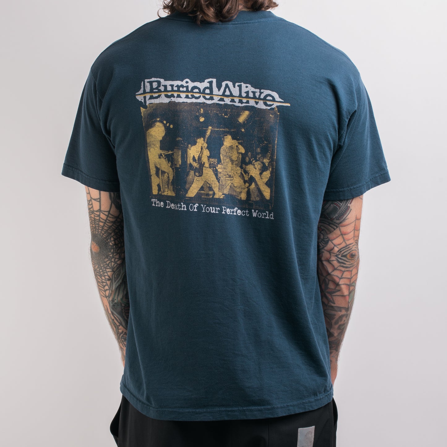 Vintage 90’s Buried Alive The Death Of Your Perfect World T-Shirt