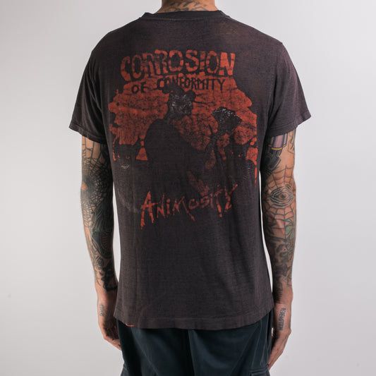 Vintage 1985 Corrosion Of Conformity Animosity Tour T-Shirt