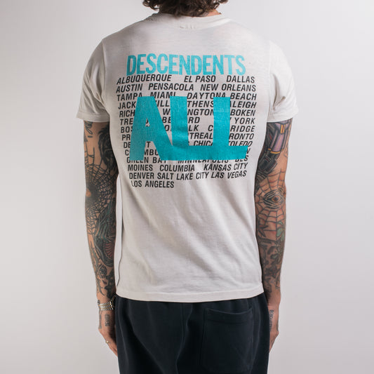 Vintage 1987 Descendents FinALL Tour T-Shirt