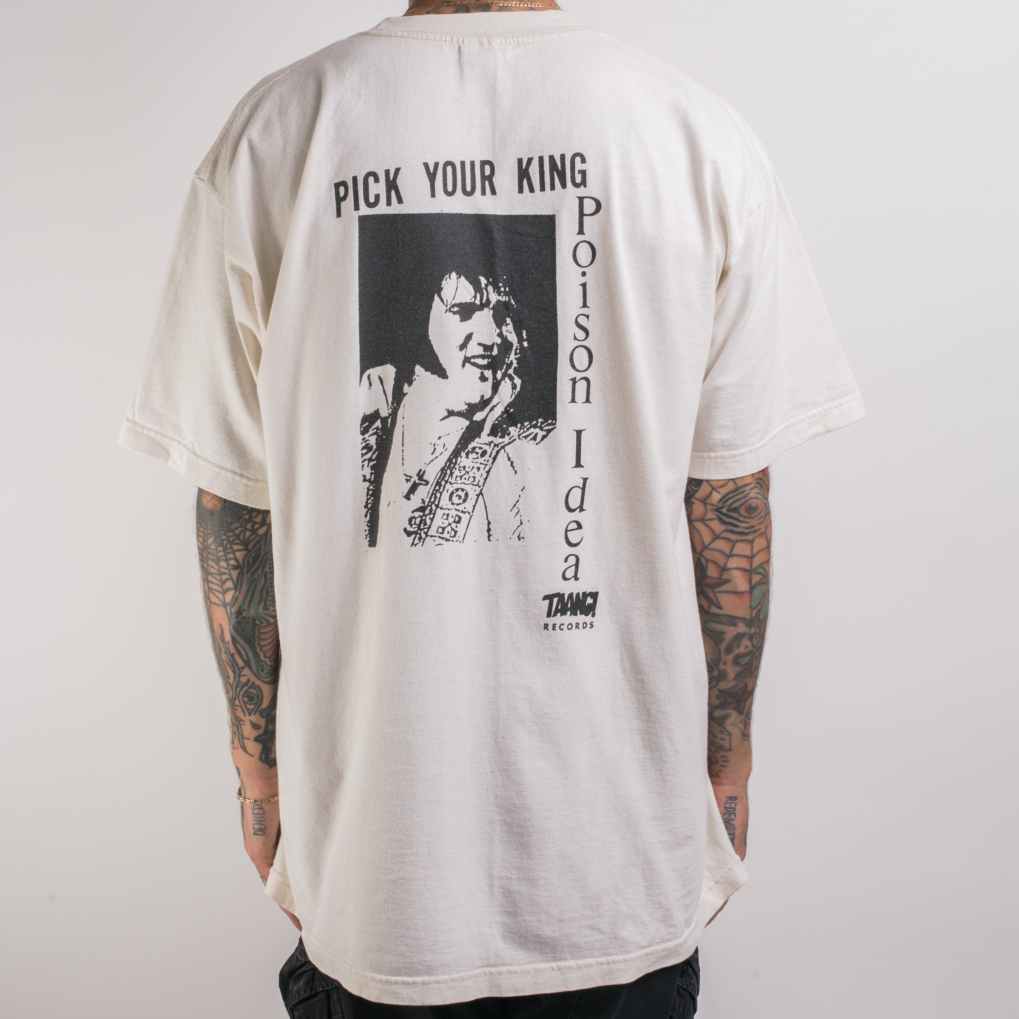 激レア 90´S POISON IDEA PICK YOUR KING Tシャツ-