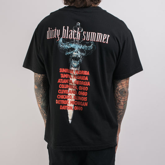 Vintage 1992 Danzig Dirty Black Summer Tour T-Shirt