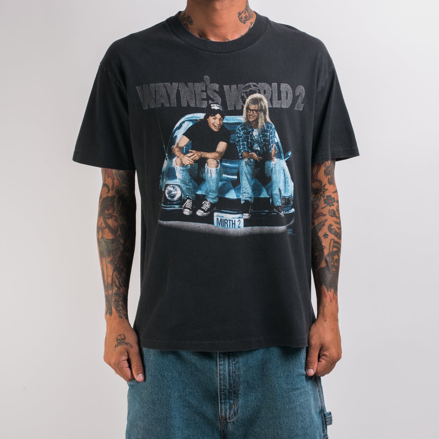 Vintage 1993 Wayne’s World 2 Promo T-Shirt