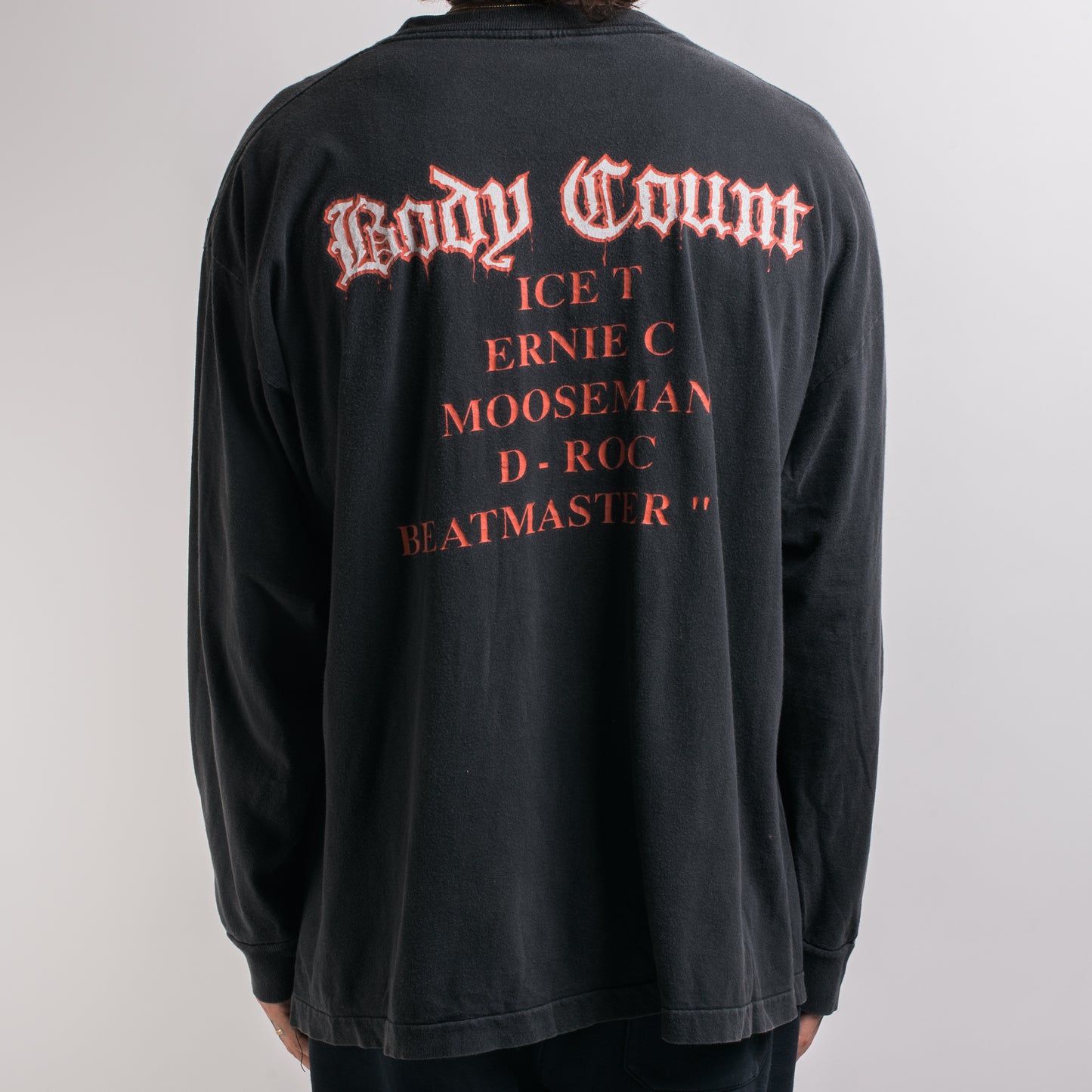 Vintage 1992 Body Count Cop Killer Longsleeve