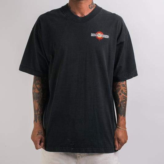 Vintage 90’s Rollins Band Embroidery Logo T-Shirt