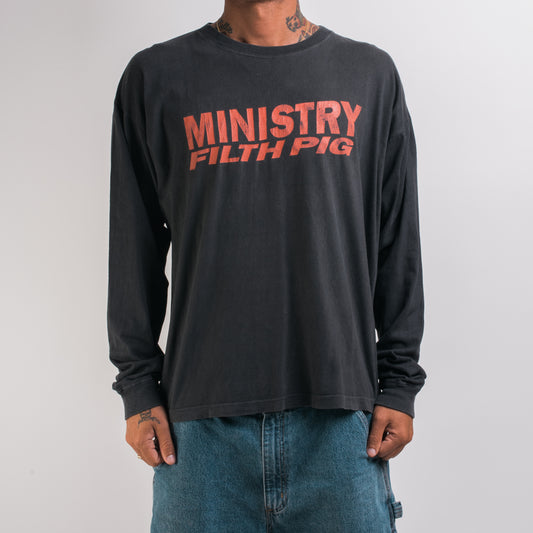 Vintage 90’s Ministry Filth Pig Longsleeve