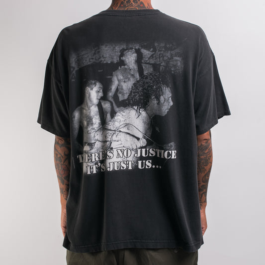 Vintage 90’s Agnostic Front There’s No Justice It’s Just Us T-Shirt