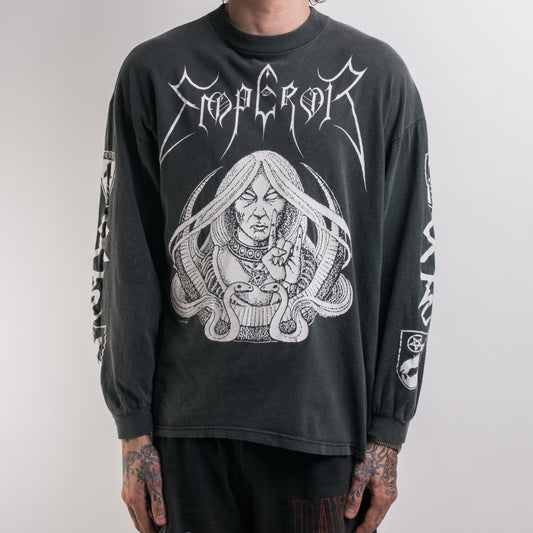 Vintage 1994 Emperor Into the Infinity of Thoughts Longsleeve