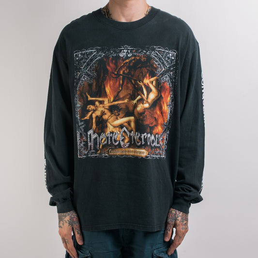 Vintage 90’s Hate Eternal Conquering The Throne Longsleeve