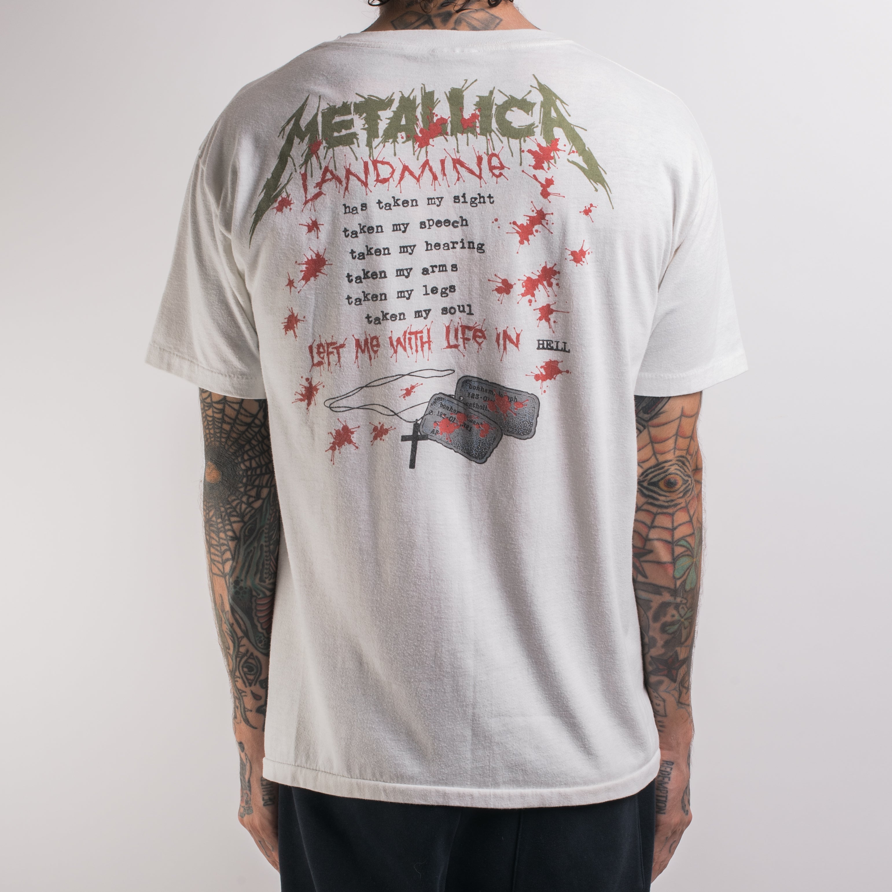 Metallica one t sales shirt