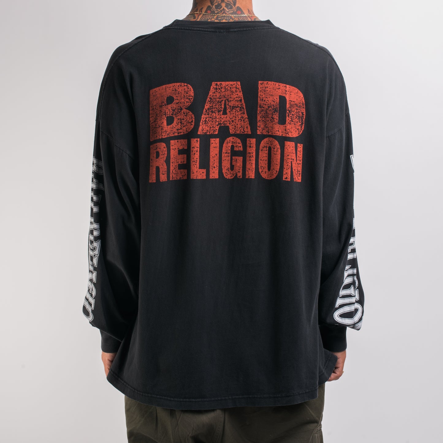 Vintage 90’s Bad Religion Against The Grain Longsleeve