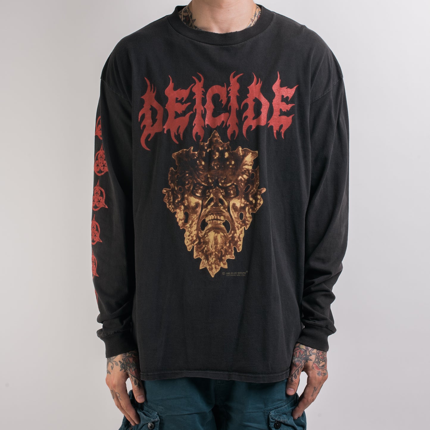 Vintage 1995 Deicide Behind The Light Longsleeve