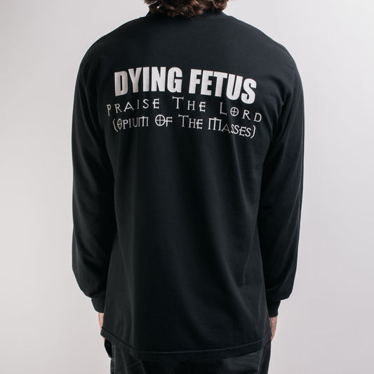 Vintage 2000 Dying Fetus Praise The Lord Longsleeve