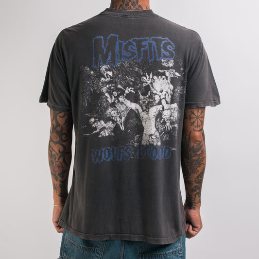 Vintage 1990 Misfits Earth AD T-Shirt