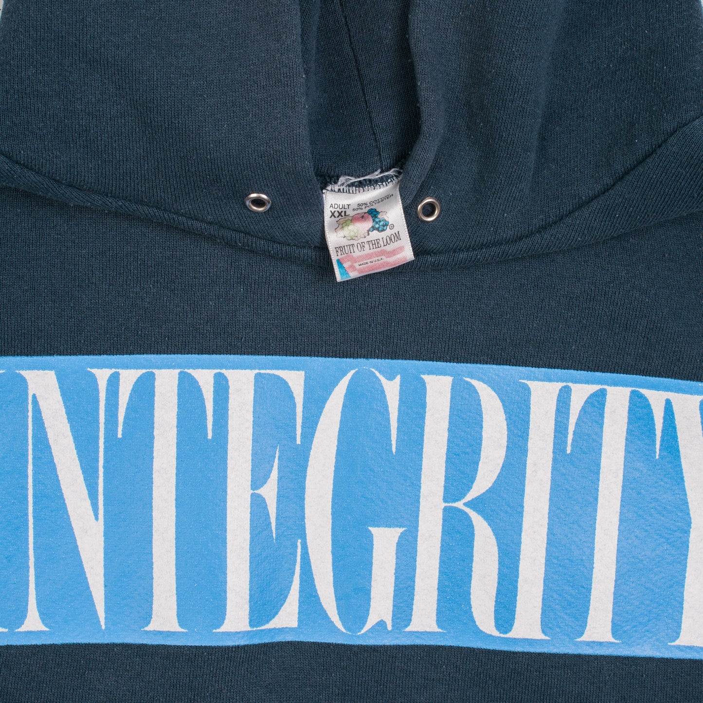 Vintage 90’s Integrity In Contrast Of Sin Hoodie