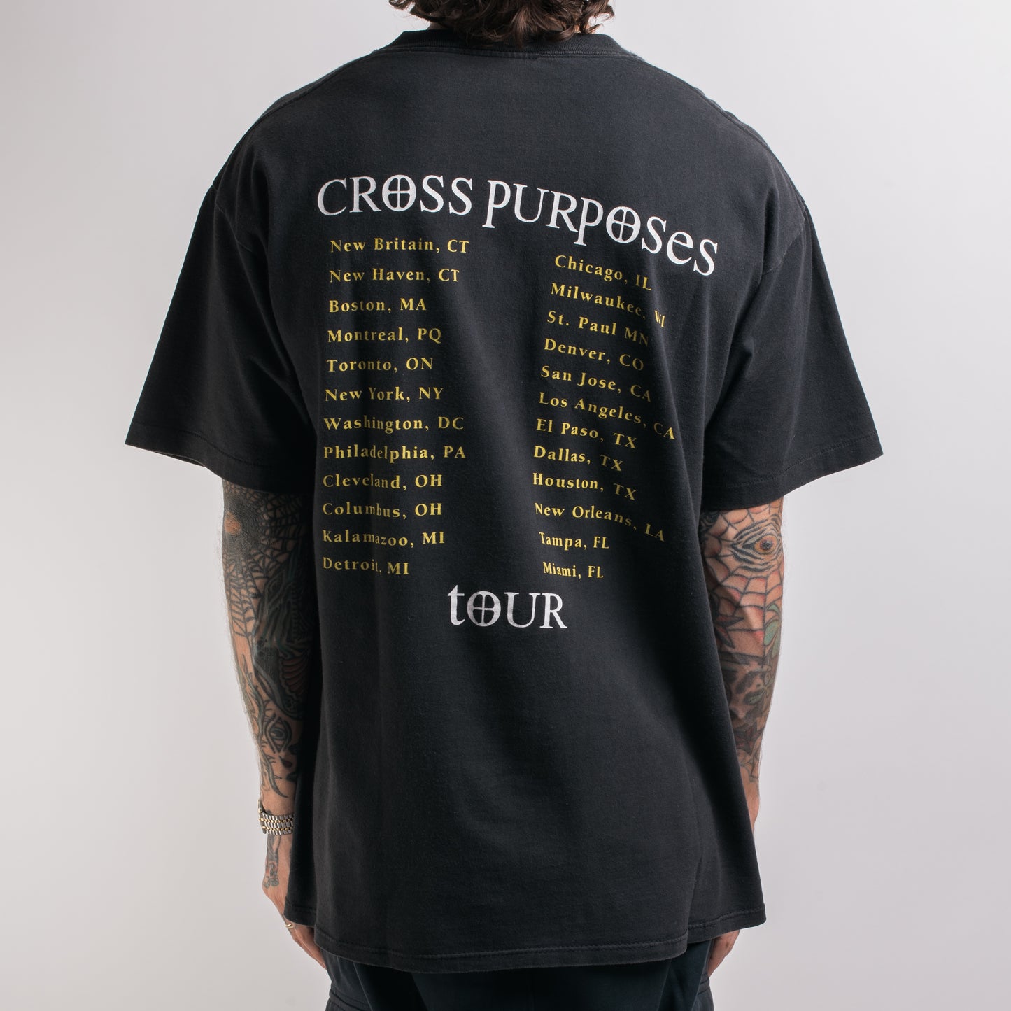 Vintage 1994 Black Sabbath Cross Purposes Tour T-Shirt