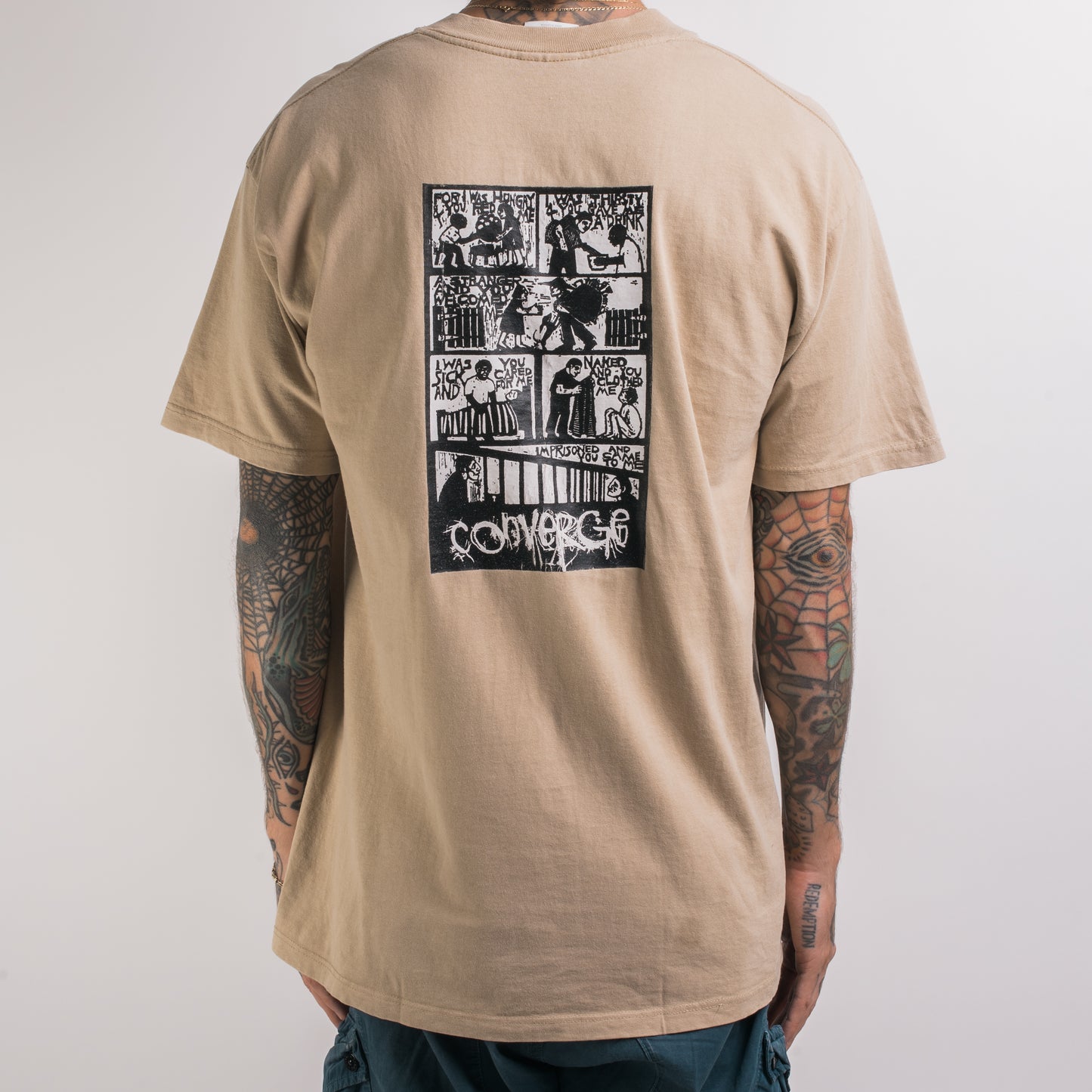 Vintage 90’s Converge The High Cost Of Playing God T-Shirt