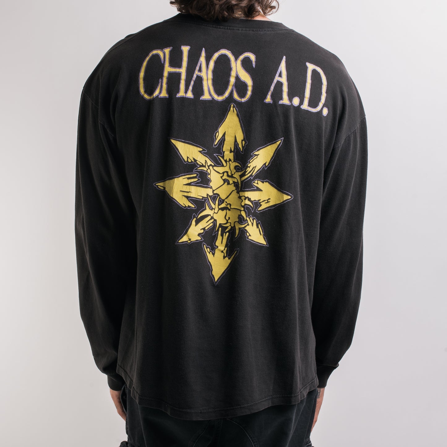 Vintage 1993 Sepultura Chaos AD Longsleeve