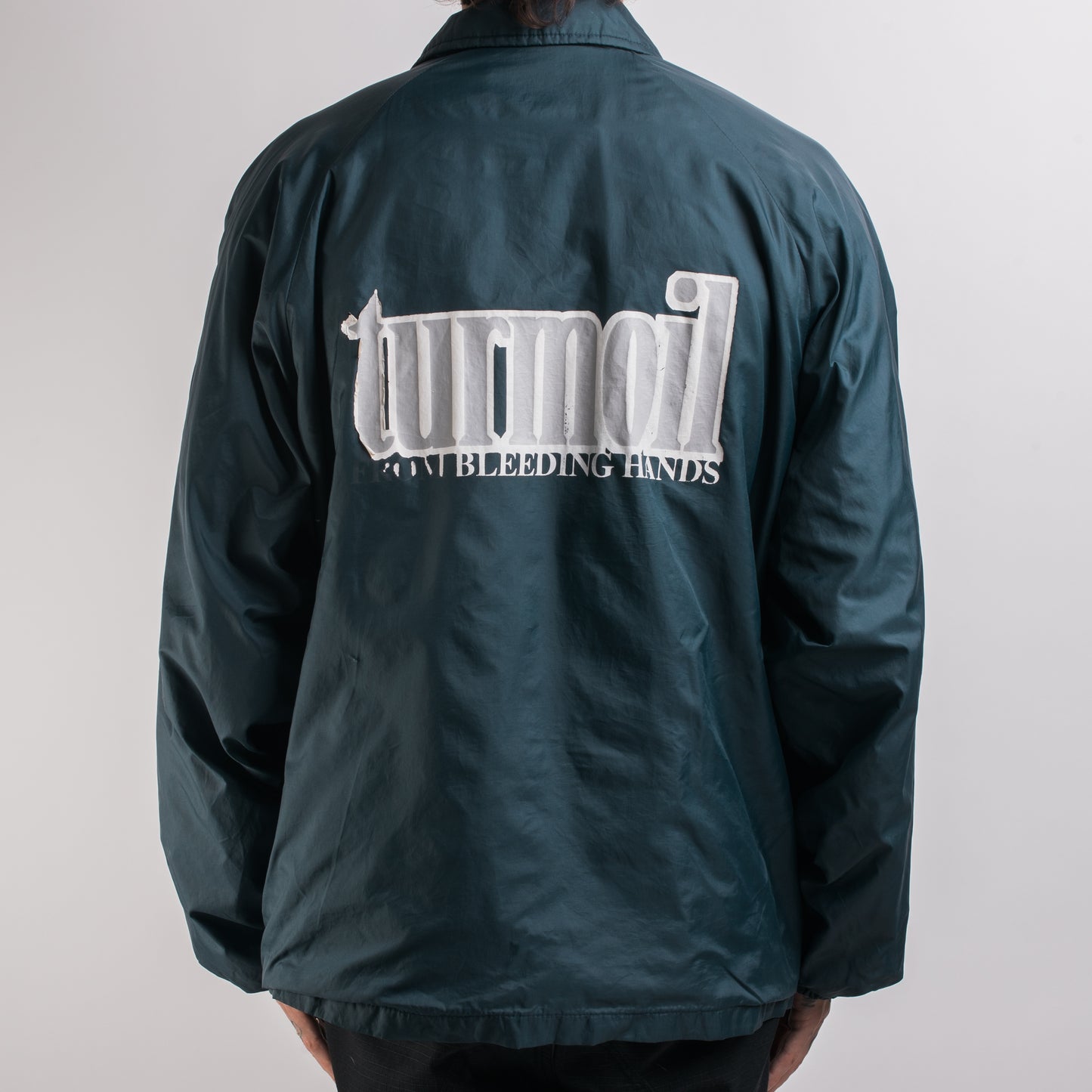 Vintage 90’s Turmoil From Bleeding Hands Windbreaker