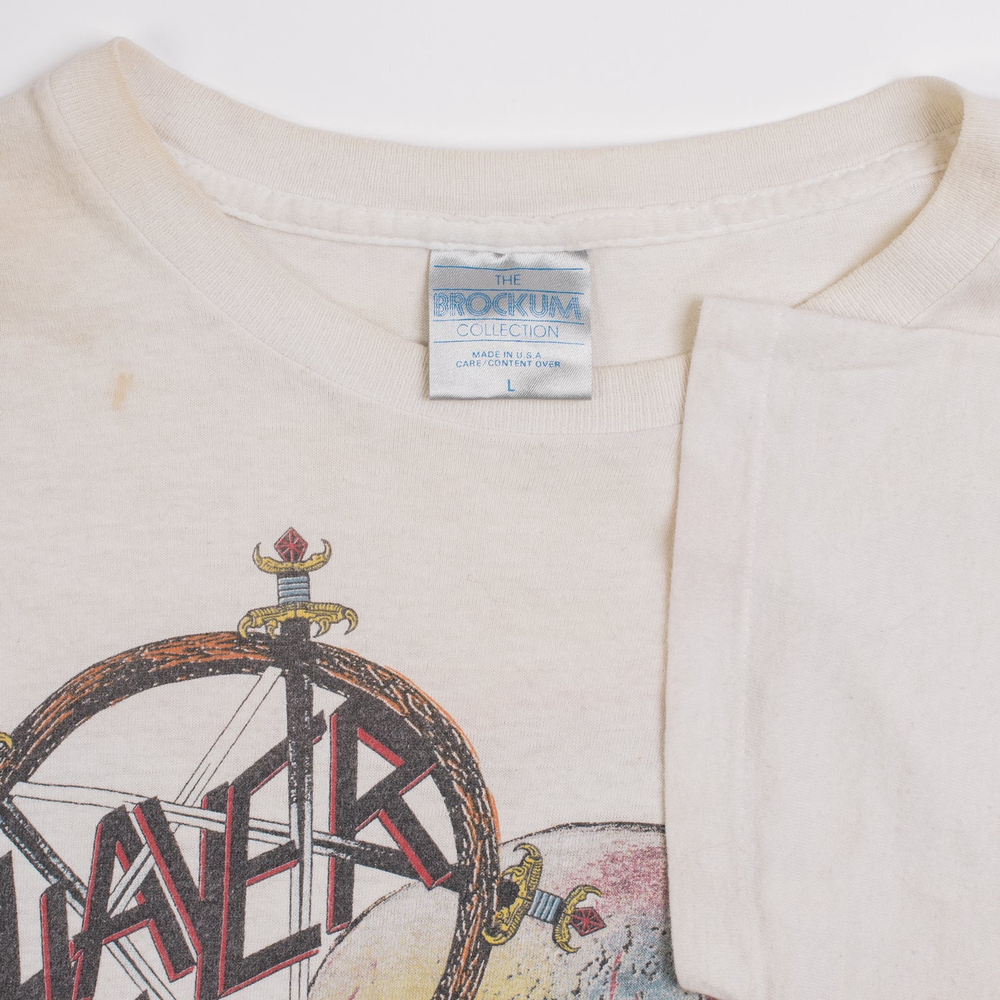 Vintage 1990 Slayer South Of Heaven T-Shirt