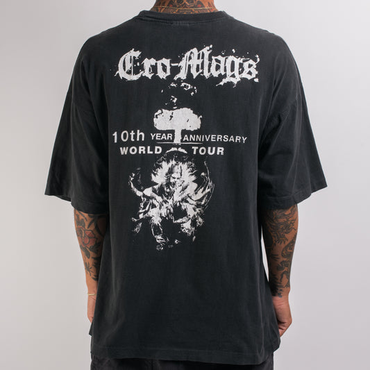 Vintage 90’s Cro-Mags 10th Anniversary Tour T-Shirt