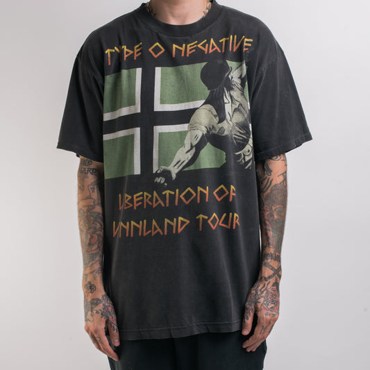 Vintage 1996 Type O Negative Liberation Of Vinland Tour T-Shirt