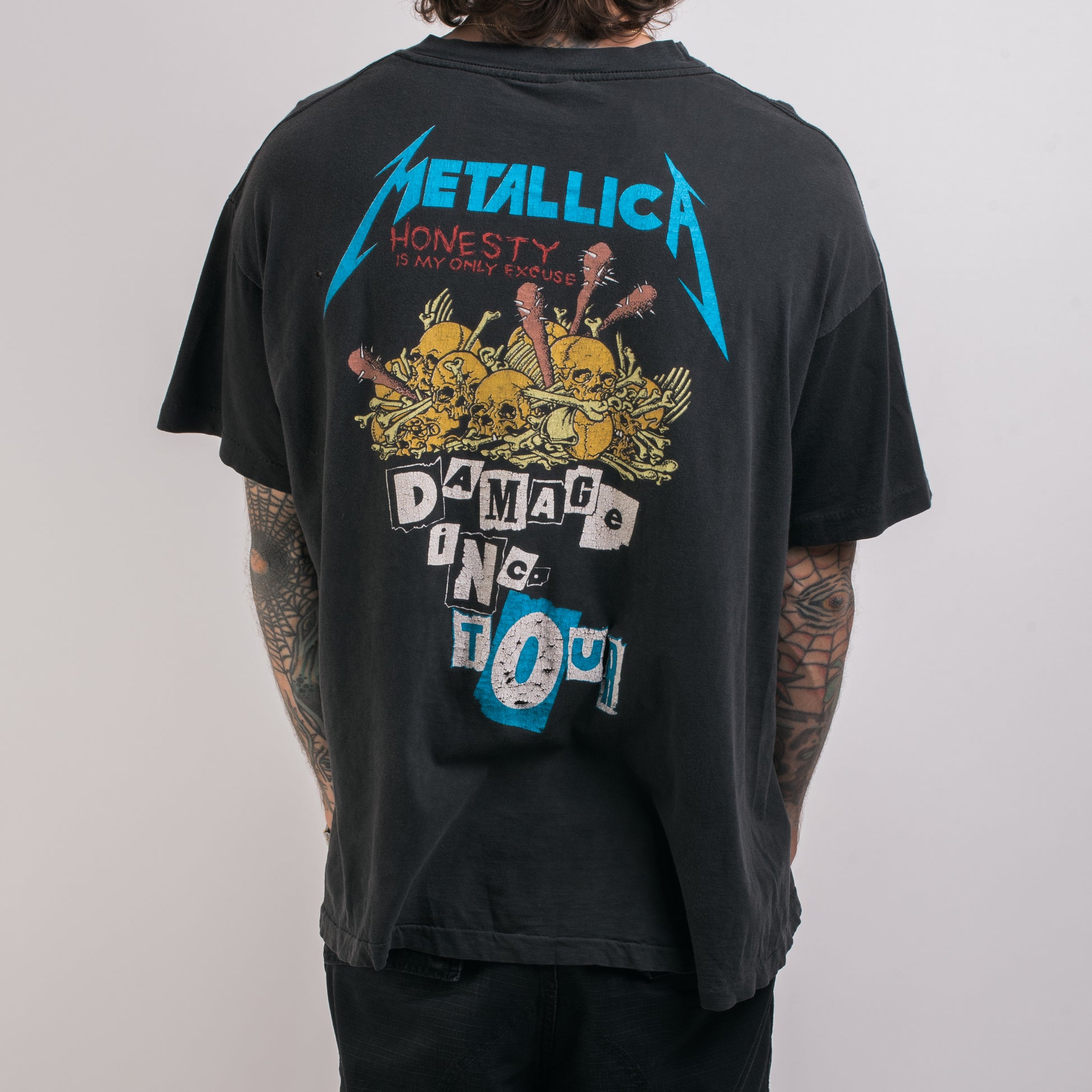 Vintage 1989 Metallica Damage Inc Tour T-Shirt – Mills Vintage USA