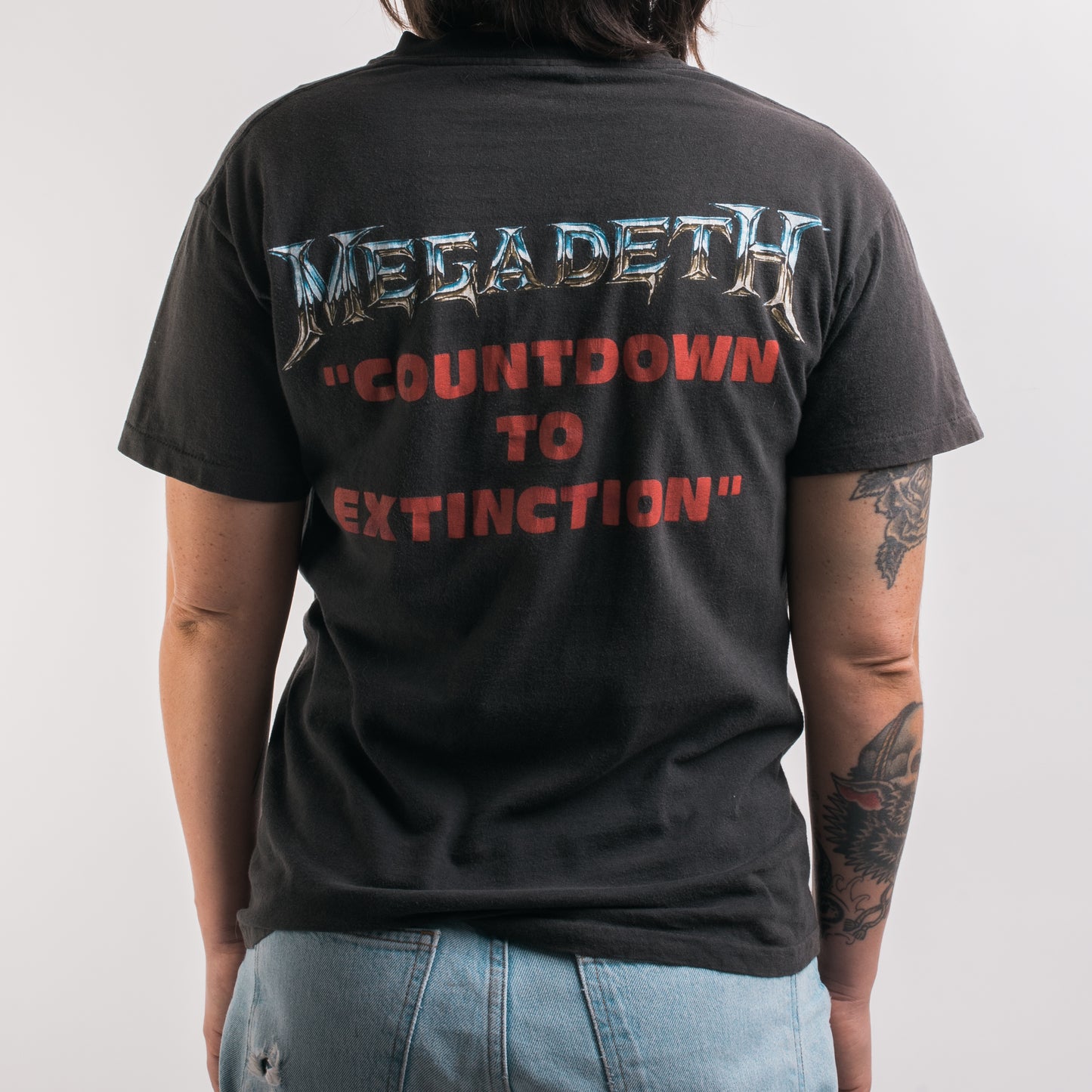 Vintage 80’s Megadeth Countdown To Extinction T-Shirt