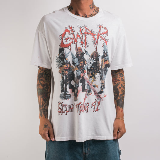 Vintage 1991 Gwar Scum Tour T-Shirt