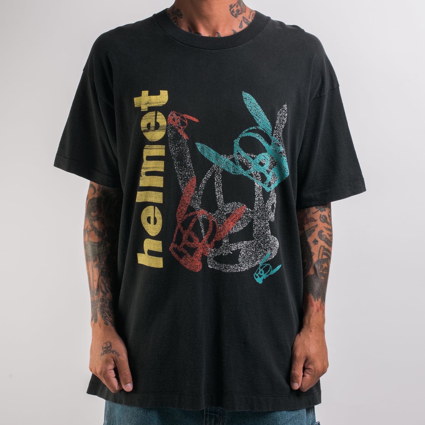 Vintage 90’s Helmet Meantime Tour T-Shirt