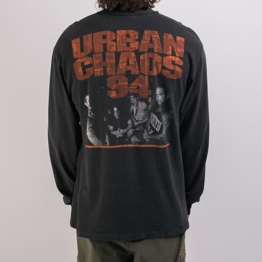 Vintage 1992 Biohazard Urban Discipline Longsleeve