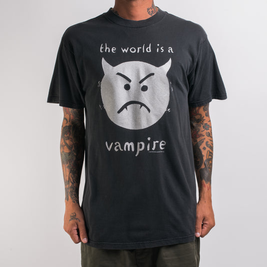 Vintage 1996 Smashing Pumpkins The World Is A Vampire T-Shirt