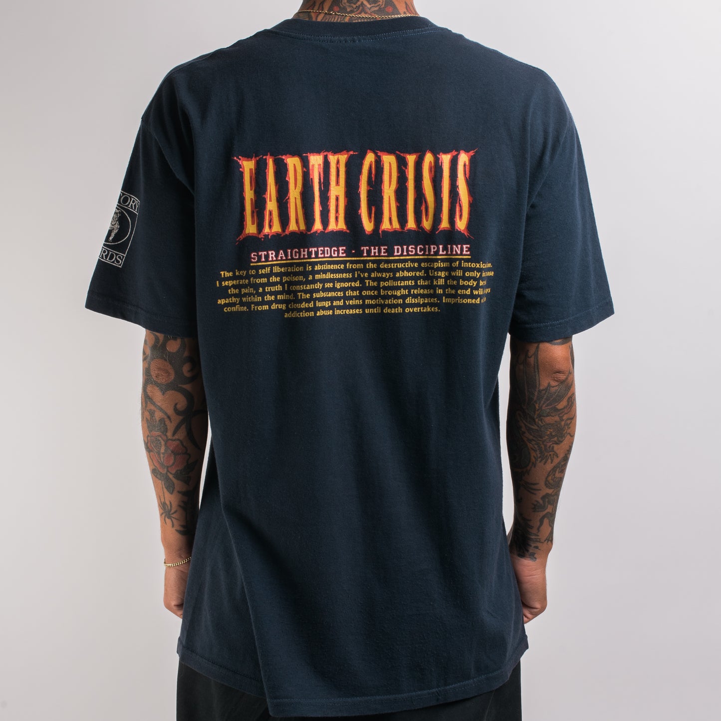 Vintage 90’s Earth Crisis The Discipline T-Shirt